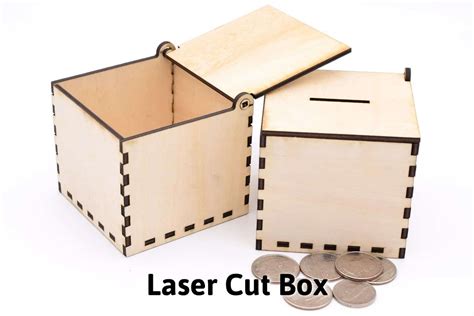 laser cut metal box with lid|laser box generator with hinges.